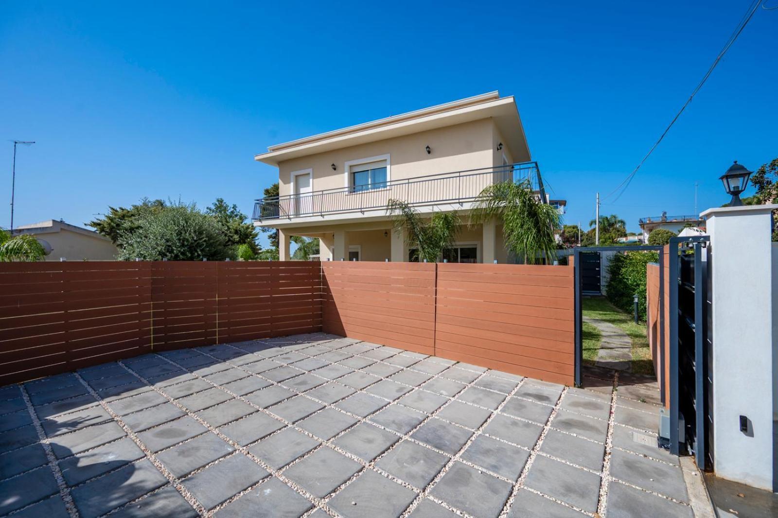 Villa Nisa Apartment Sea View Fontane Bianche Exterior foto